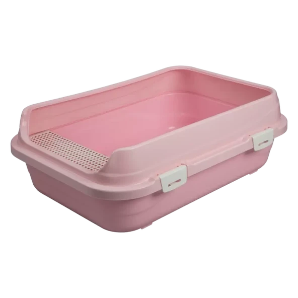 Pet Pretty Açık Lüx Kedi Tuvaleti Büyük 45X65X25 Cm - Resim 3