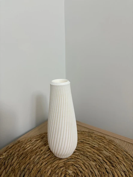 Modern Tırtıklı Vazo - Resim 2