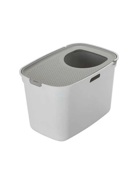 Moderna Top Cat Kapalı Kedi Tuvaleti Gri 59 Cm ürün görseli 1