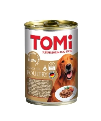Tomi Köpek Kümes Hayvanlı Yaş Mama 400 Gr ürün görseli 1