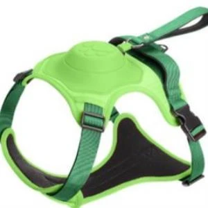 Buddy Co Zero Ultra Kendinden Gezdirmeli Çok Yönlü Uzatılabilir Köpek Göğüs Tasması Yeşil XLarge ürün görseli 1
