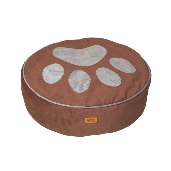 Lepus Caramio Kedi Köpek Yatağı Kahve 60X60 Cm ürün görseli 1