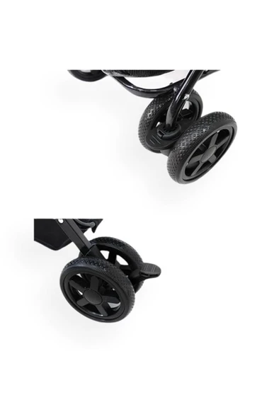 Zampa Perez Kedi Köpek Arabası Pembe 42x63x89 Cm - Resim 4