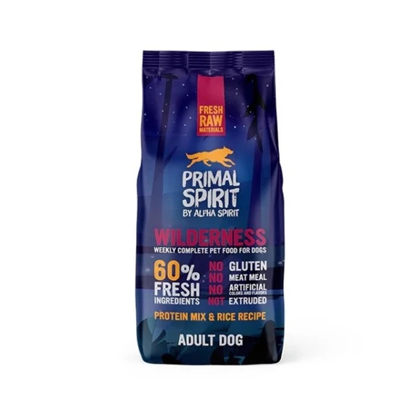 Alpha Spirit Prımal Spırıt 60 % Domuz Etli Köpek Maması 12 Kg ürün görseli 1