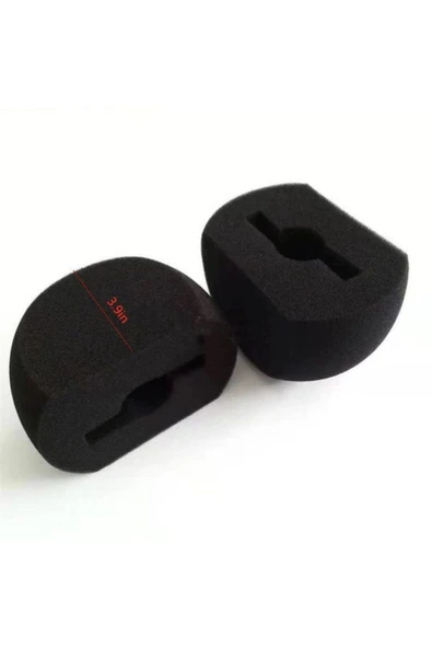 Zoom H8 H6 H5 Ses Kayıt Cihazı Mikrofon Uyumlu Tüy Rüzgarlık Ve Sünger - Resim 2