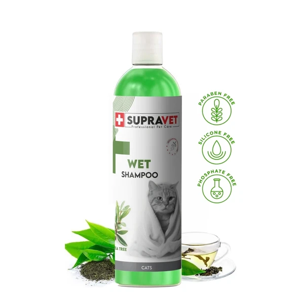 Supravet Shampoo Çay Ağacı Özlü Kedi Şampuanı 200 ml ürün görseli 1