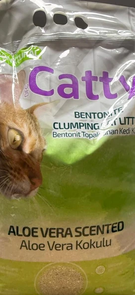 Catty Aloe Vera Kedi Kumu 10 Lt ürün görseli 1