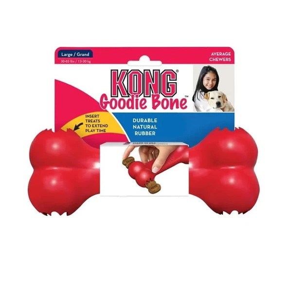 KONG Goodie Bone Kemik Şeklinde Köpek Oyuncağı Large ürün görseli 1
