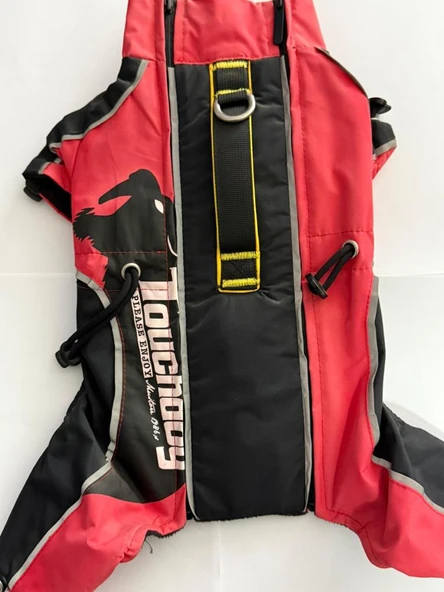 Karlie Outdoor Series Kırmızı Köpek Su Geçirmez Mont 31X38X27 Cm ürün görseli 1