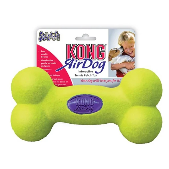 Kong Air Squeaker Köpek Oyuncağı Large Bone 12 Cm ürün görseli 1