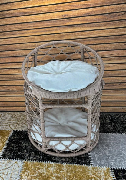 Lepus lüxperi Ranza Model Yuvalı Kedi Yatağı Mix ürün görseli 1