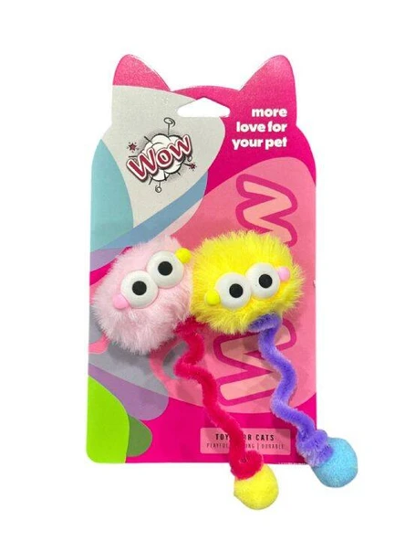 Wow Peluş Kedi Oyuncak İkili Dodi ürün görseli 1
