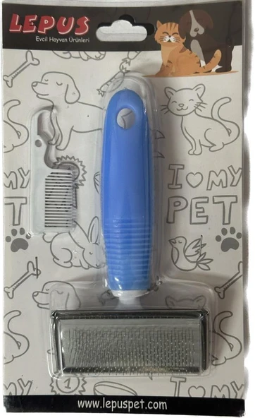 Lepus İnce Telli Fırça Tarak Pembe Small ürün görseli 1