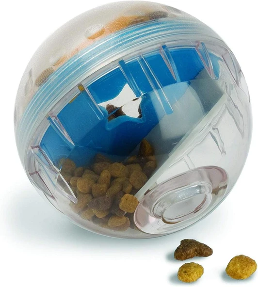 Pet Zone IQ Treat Ball Kedi ve Köpek Ödül Topu 7.6 Cm - Resim 2