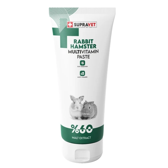 Supravet Tavşan Hamster Ginepig Kemirgen Multivitamin Malt Paste 100 Gr ürün görseli 1