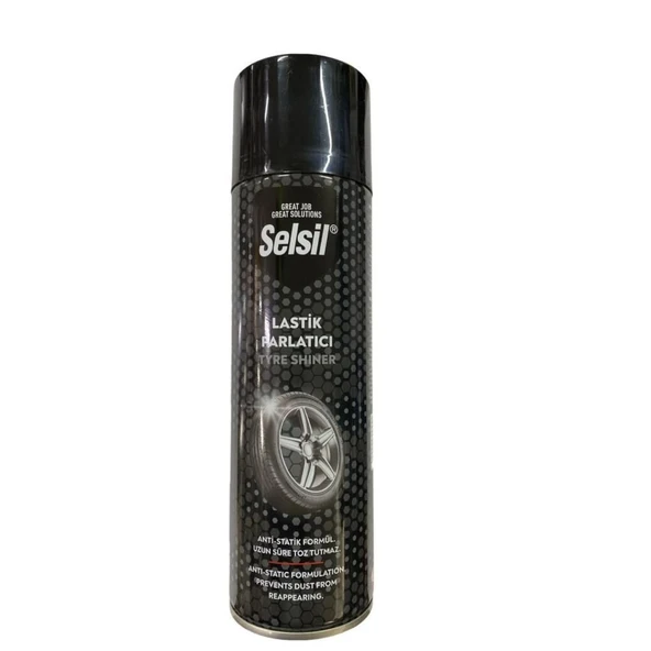 Selsil Lastik Parlatıcı Sprey 500 ml - Resim 2