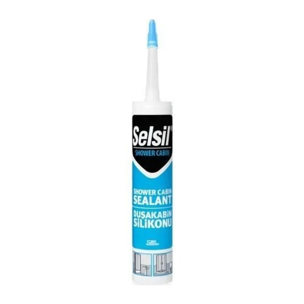 Selsil 05 Mutfak Duşakabin Silikonu Beyaz 280 ml - Resim 4