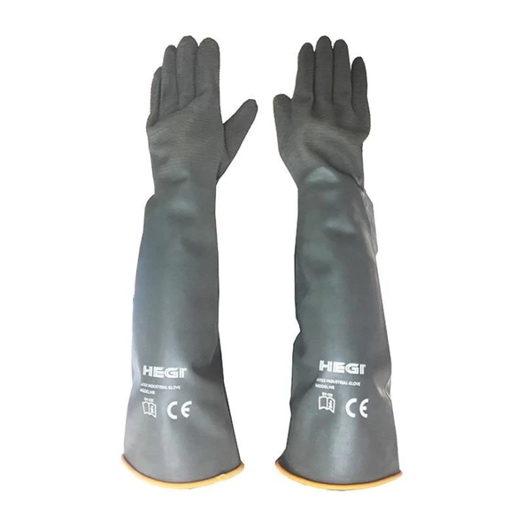 Hegi HR Latex Endüstriyel Uzun Eldiven 55 cm - Resim 4