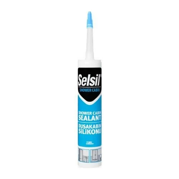 Selsil 05 Mutfak Duşakabin Silikonu Beyaz 280 ml - Resim 2