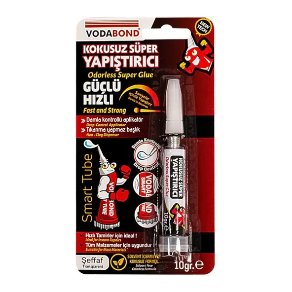 Vodabond Kokusuz Süper Hızlı Yapıştırıcı 10 gr ürün görseli 1