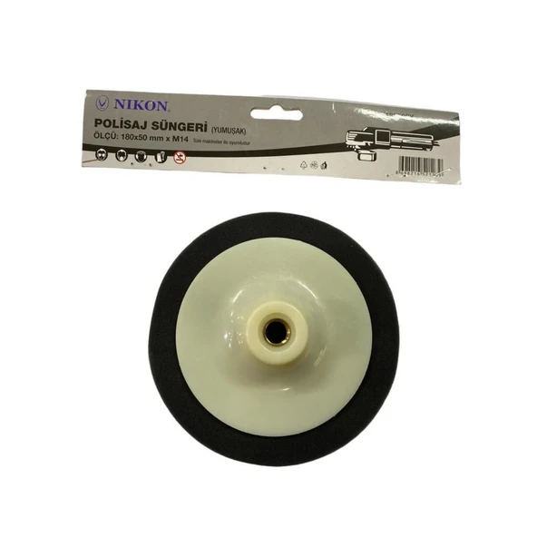 Nikon 18050SY Polisaj Süngeri 180 mm Siyah Yumuşak ürün görseli 1