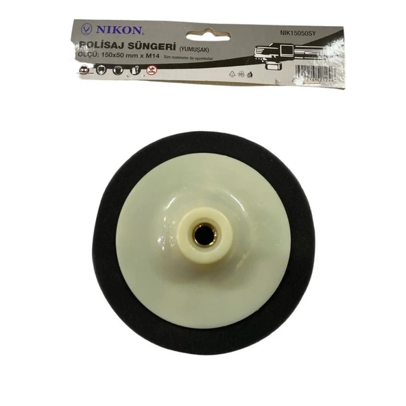Nikon 15050SY Polisaj Süngeri 150 mm Siyah Yumuşak ürün görseli 1