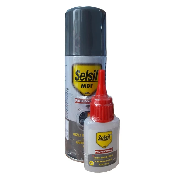 Selsil Hızlı Yapıştırıcı 200 ml + 50 gr Set ürün görseli 1