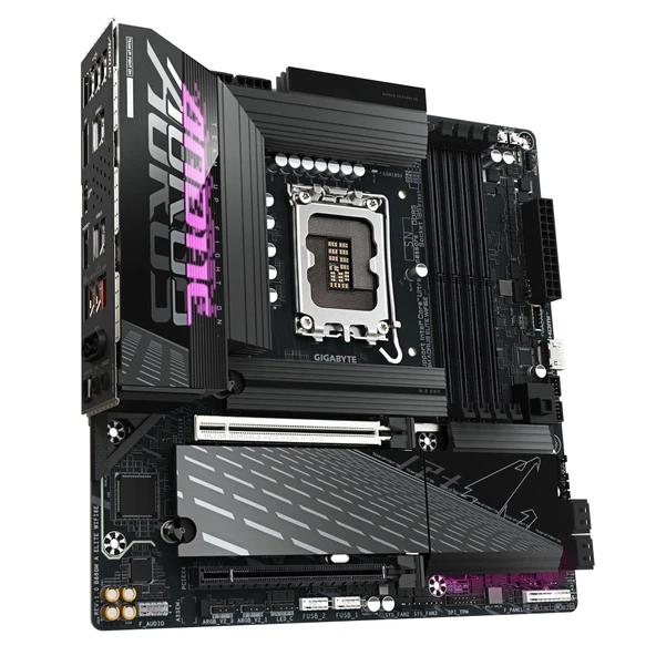 GIGABYTE B860M AORUS ELITE WIFI6E LGA1851 DDR5 9200MHz ANAKART - Resim 3