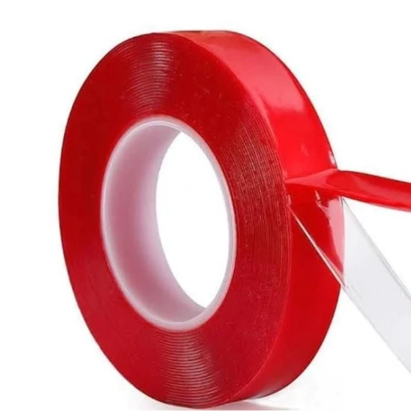 Ennalbur Silikonlu Çift Taraflı Bant 24 mm 2 Metre - Resim 3