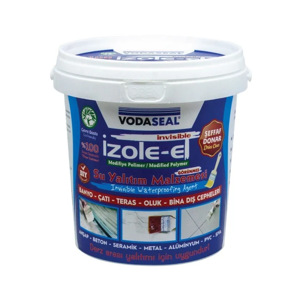 Vodaseal İzole Et Su Yalıtım Malzemesi Şeffaf 650 gr - Resim 4