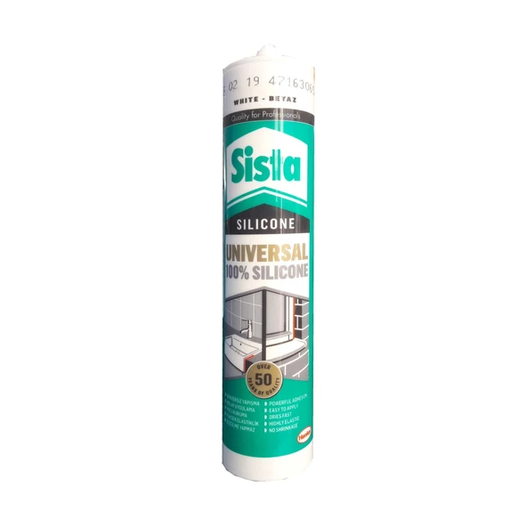 Sista Üniversal Beyaz Silikon 280 ml - Resim 6