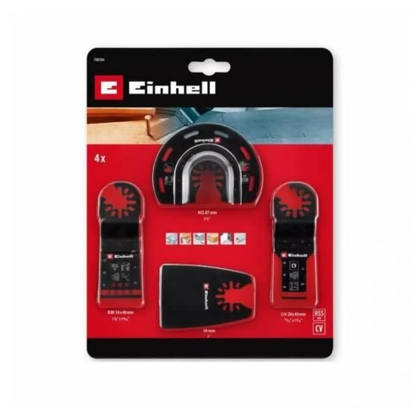 Einhell Raspalama Uç Seti 4 Parça - Resim 10