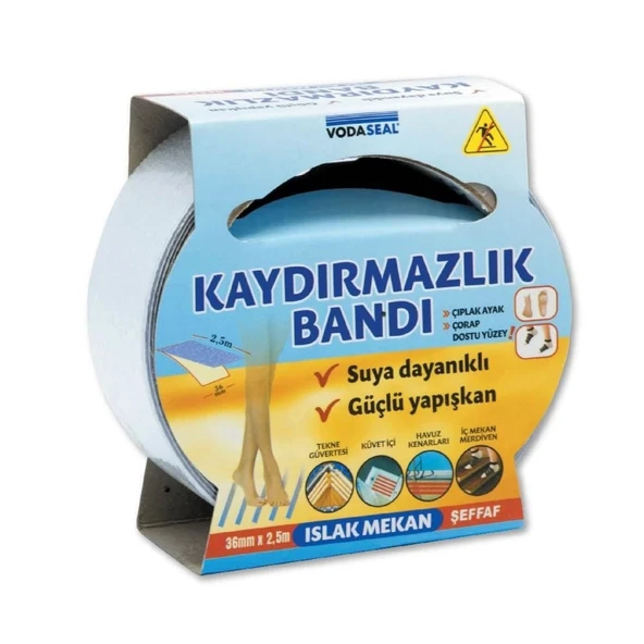 Vodaseal Islak Mekan Kaydırmazlık Bandı 36 mm 2,5 Metre - Resim 5