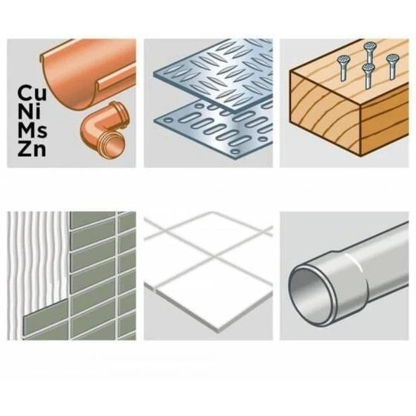 Einhell Raspalama Uç Seti 4 Parça - Resim 6