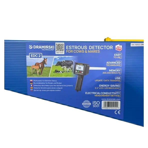 Dramınskı Edc 2 Büyükbaş Kızgınlık Ölçüm Cihazı - Resim 10