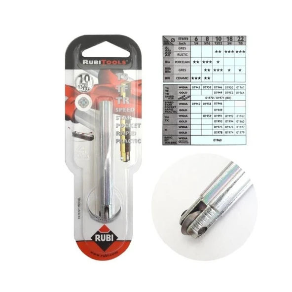 Rubi 10 mm Seramik Kesme Elması ürün görseli 1