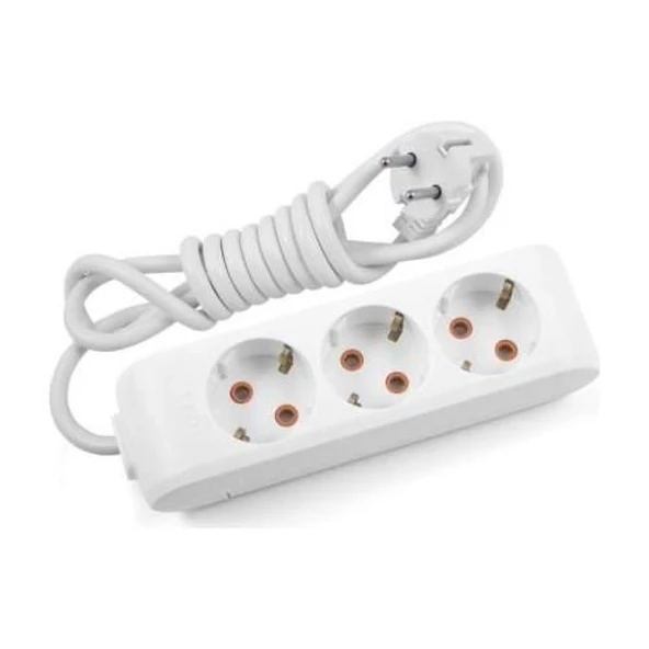 Viko Multi-let Kablolu Grup Priz 3'' lü 2 Metre - Resim 6