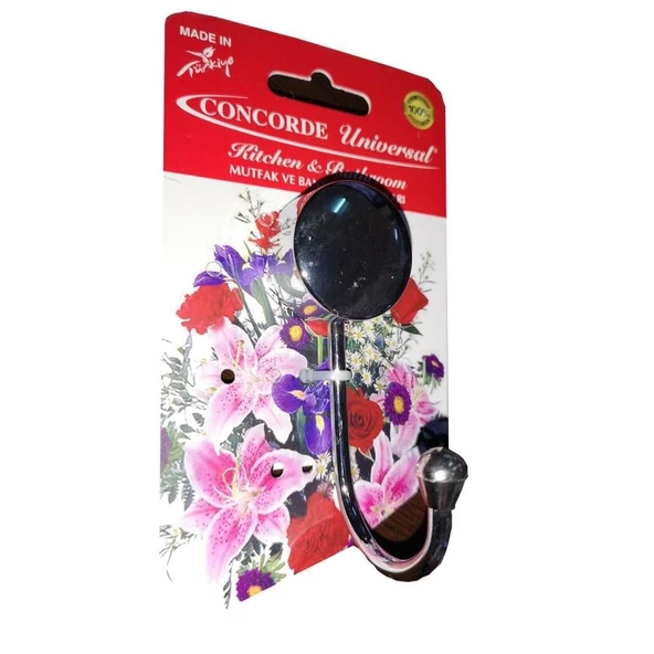 Concorde Tekli Krom Askılık - Resim 3