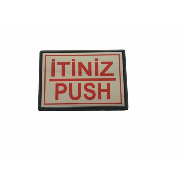 Cemax Yönlendirme Büyük İtiniz (Push) 13X8,5 cm - Resim 6