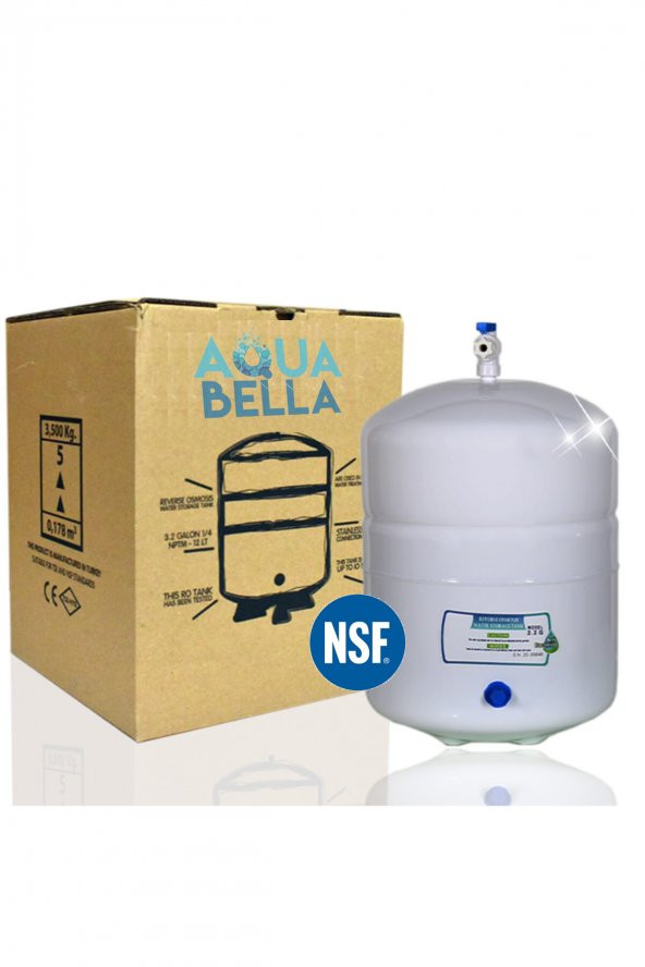 TR TANK Su Arıtma Cihazı Tankı NSF Sertifikalı 8 LT