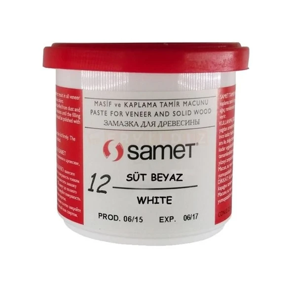 Samet Süt Beyaz Tamir Macunu 200 gr - Resim 4