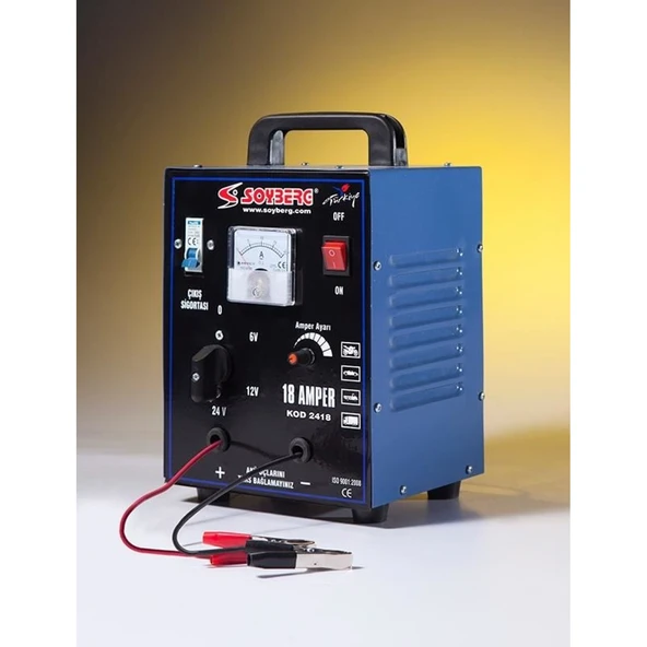 Soyberg 2418 Akü Şarj Cihazı ürün görseli 1