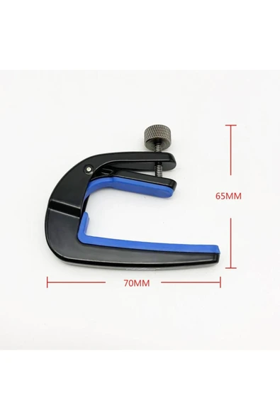 Alice A007m Enstrüman Gitar Saz Ukulele Kapo Kelepçe - Resim 6