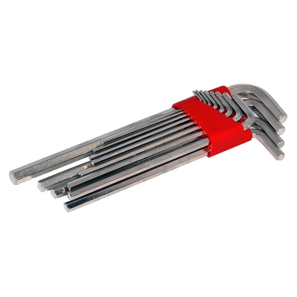 İzeltaş 4903 Allen Anahtar Takımı Uzun Boy 12 Parça - Resim 2