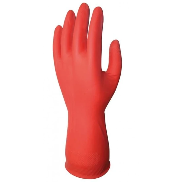 Beybi Ekonomik Lastik Eldiven No: 9 - 9,5 - Resim 2