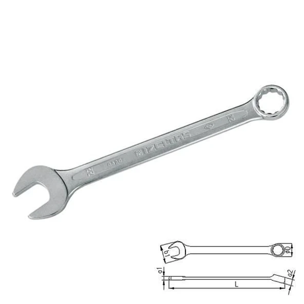 İzeltaş 0320 Kombine Anahtar 7 mm Kısa Boy - Resim 2