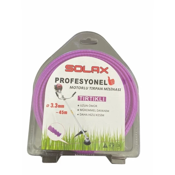 Solax Tırtıklı Tırpan Misinası 3,3 mm 45 Metre - Resim 3