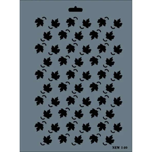 Rich New Seri N-140 Stencil 35x25 cm - Resim 3