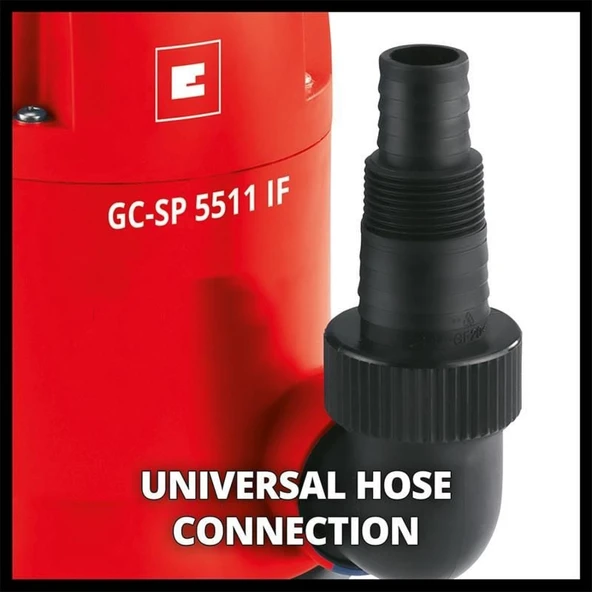 Einhell GC SP 5511 IF Temiz Su Dalgıç Pompa - Resim 6