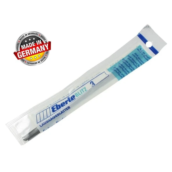 Eberle Blitz Düz Ahşap Kıl Testere Ucu No 5 (12 Adet) - Resim 3